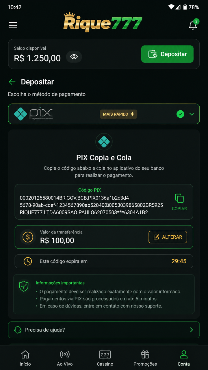 rique777 screenshot