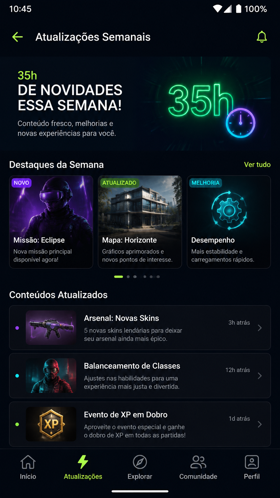 35h screenshot
