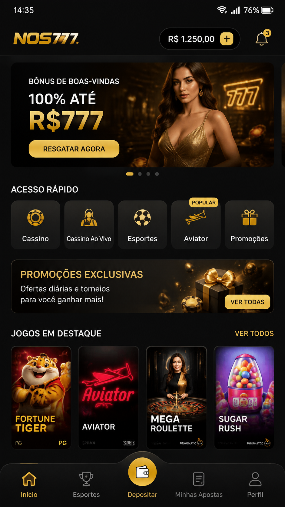 nos777 screenshot