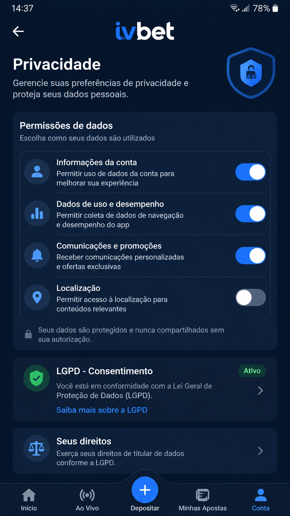 ivbet screenshot