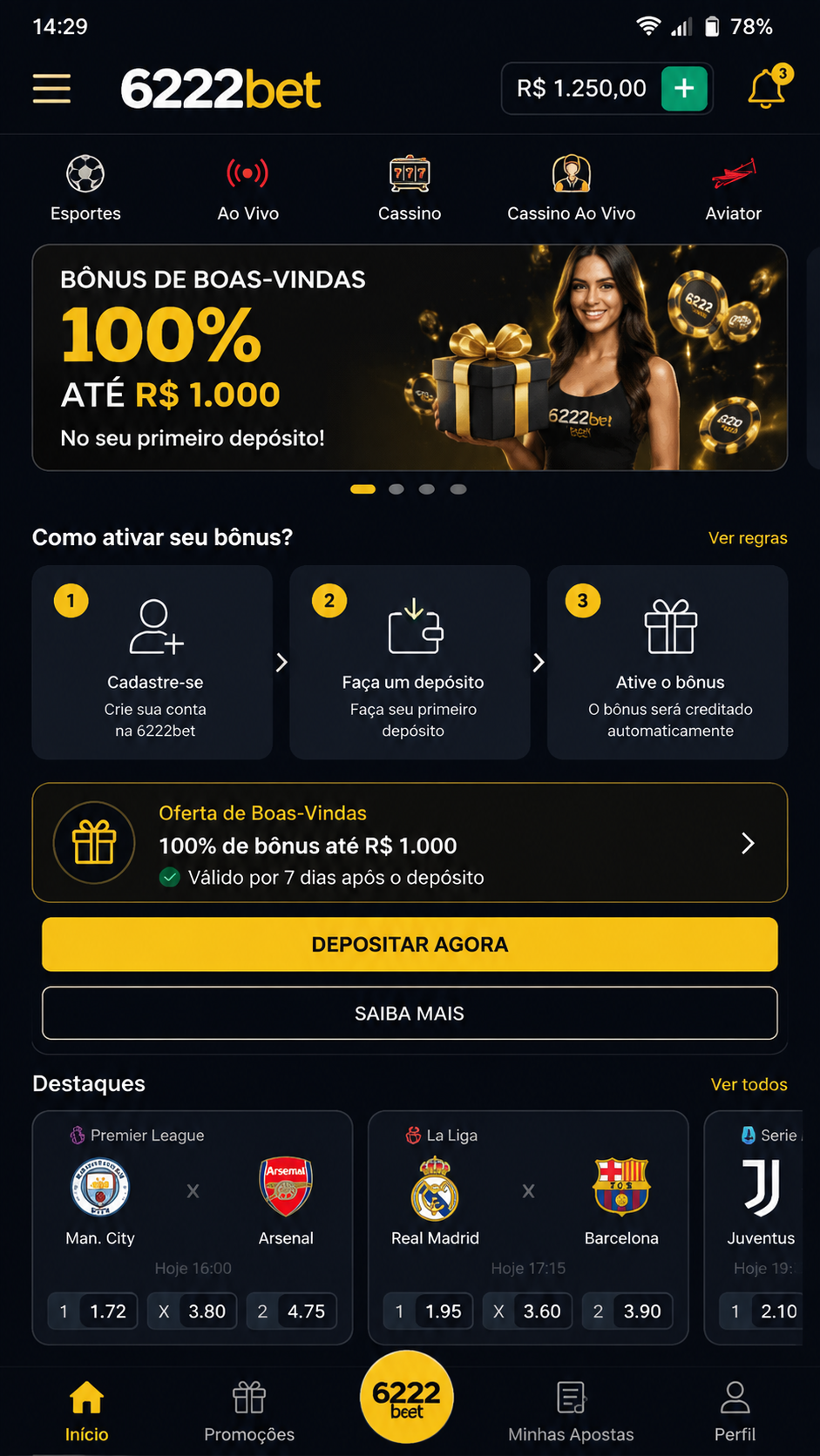 6222bet screenshot