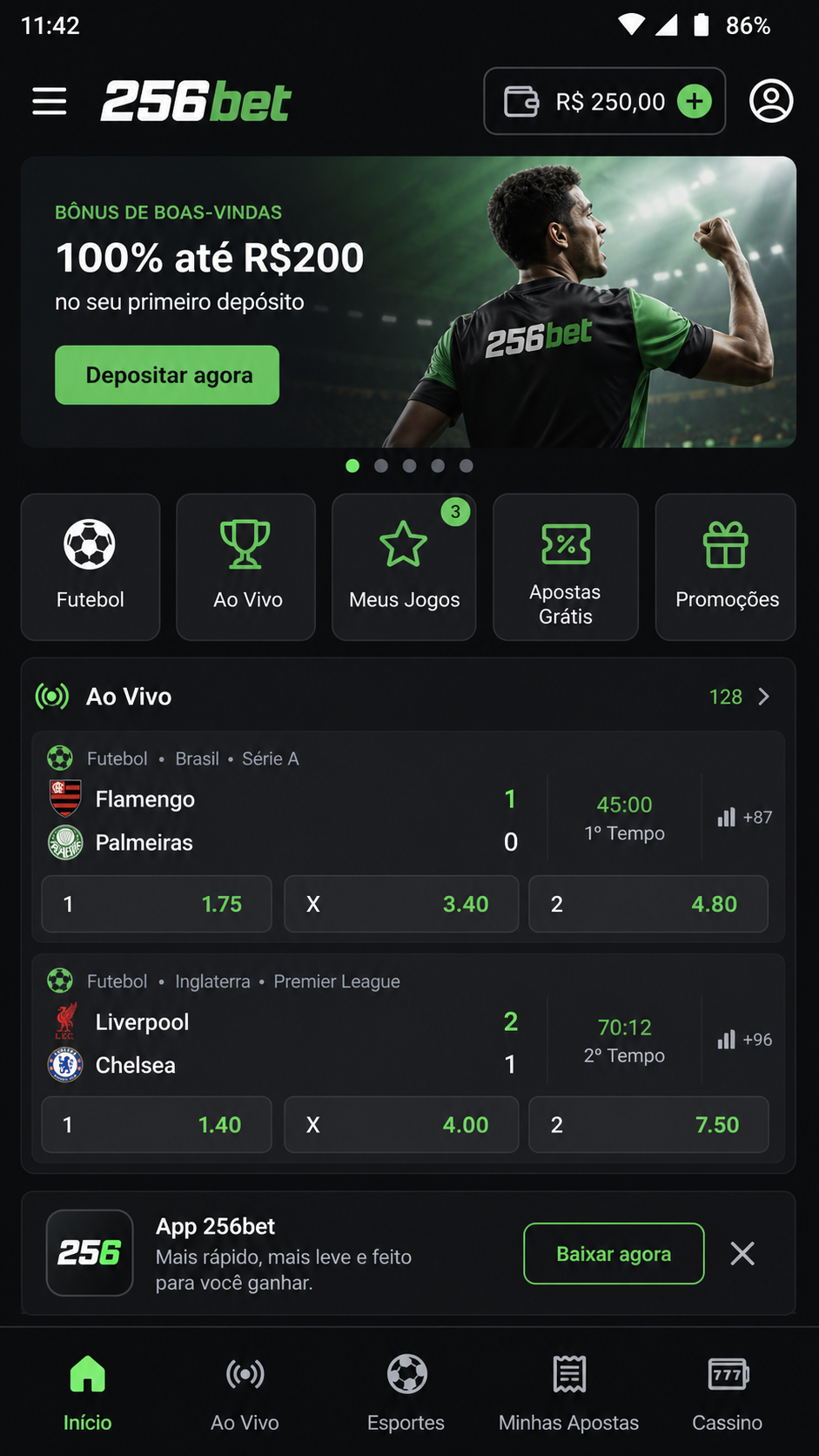 256bet screenshot