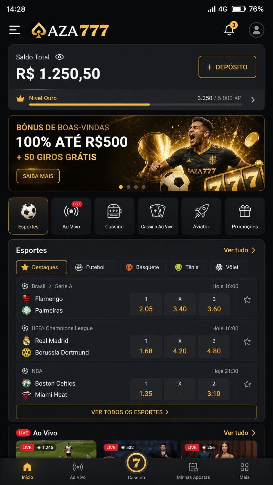 aza777 screenshot