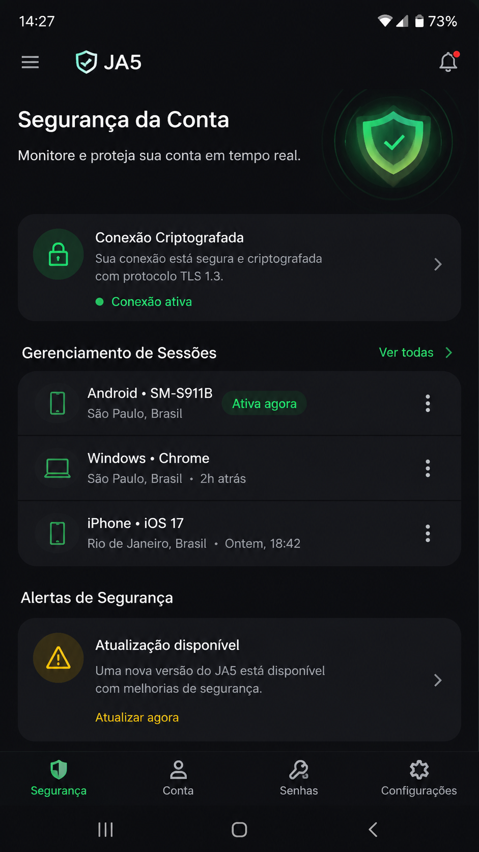 ja5 screenshot