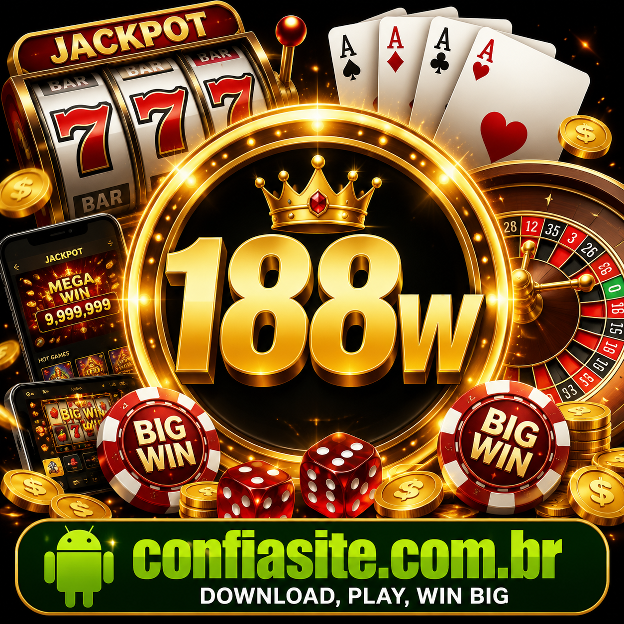 188w