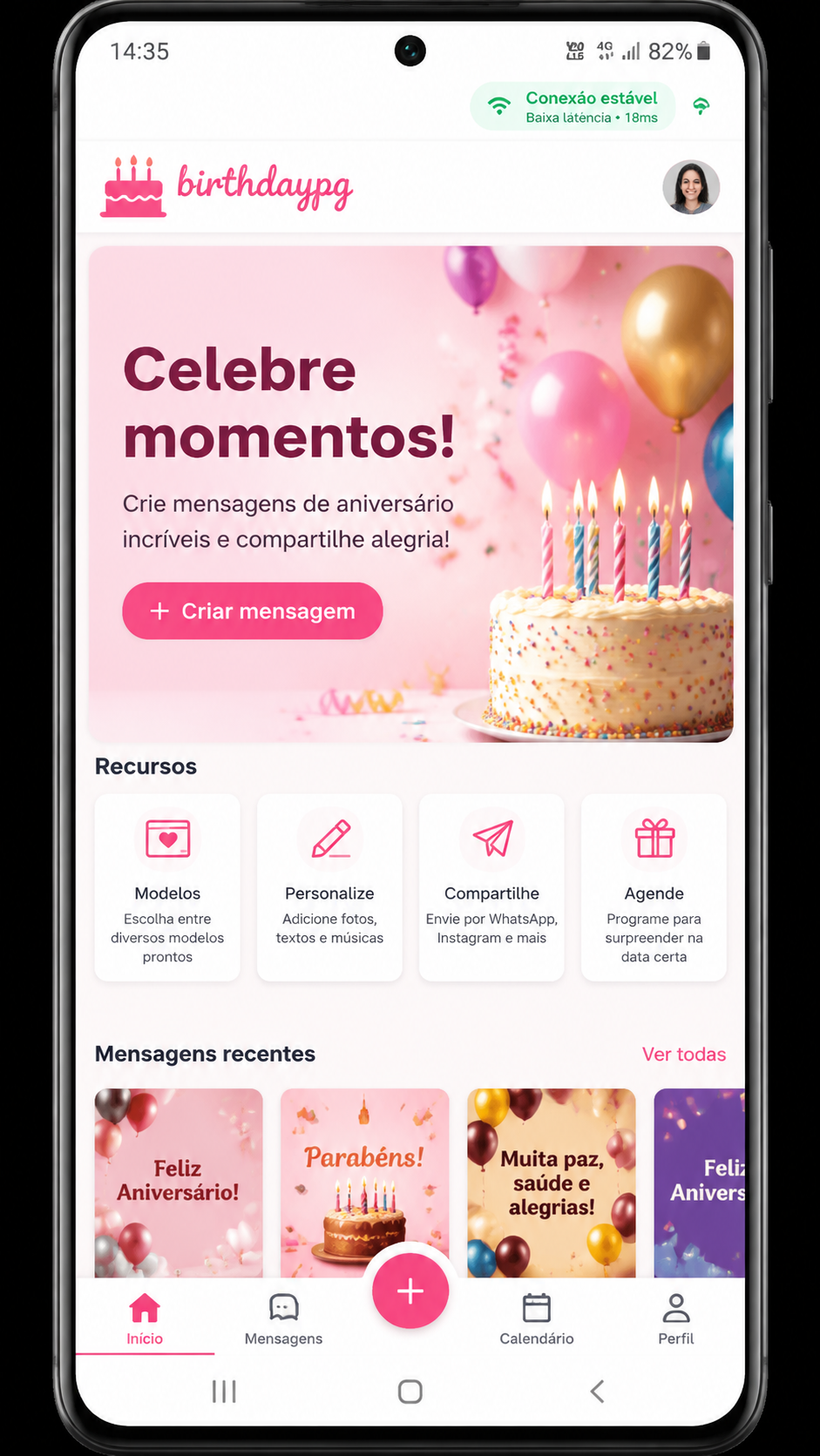 birthdaypg screenshot