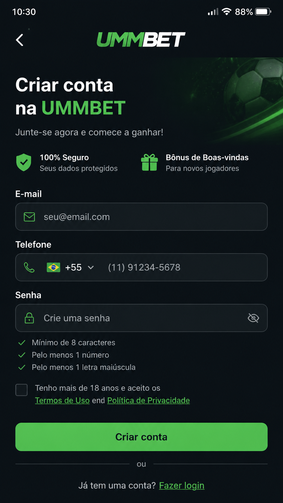 ummbet screenshot