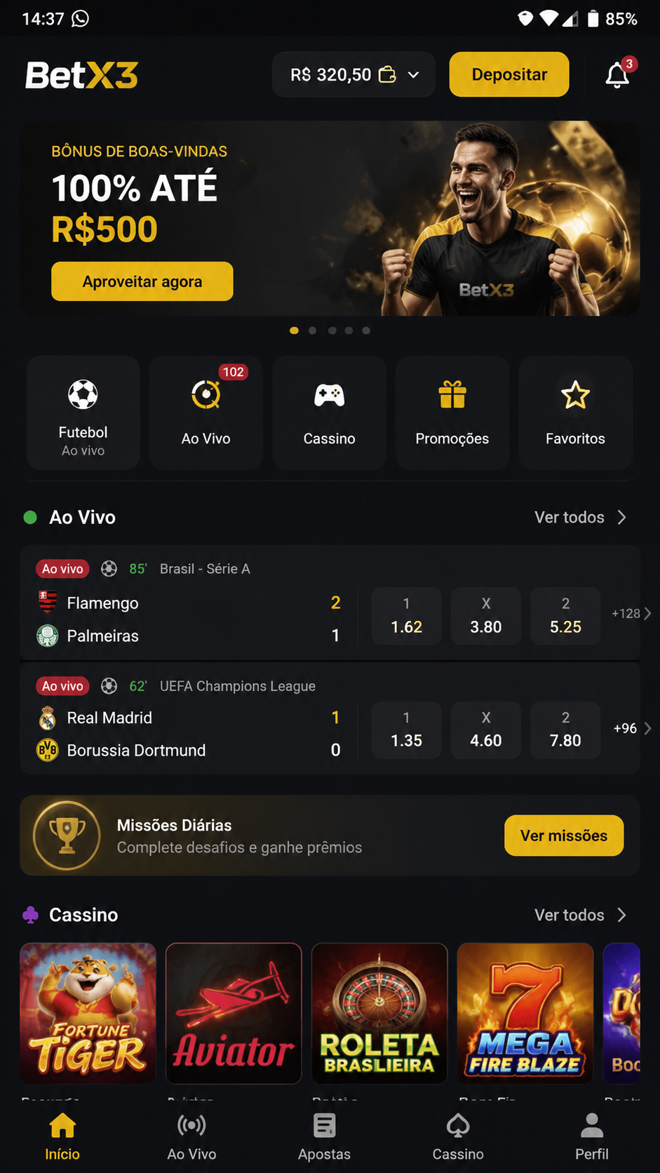 betx3 screenshot