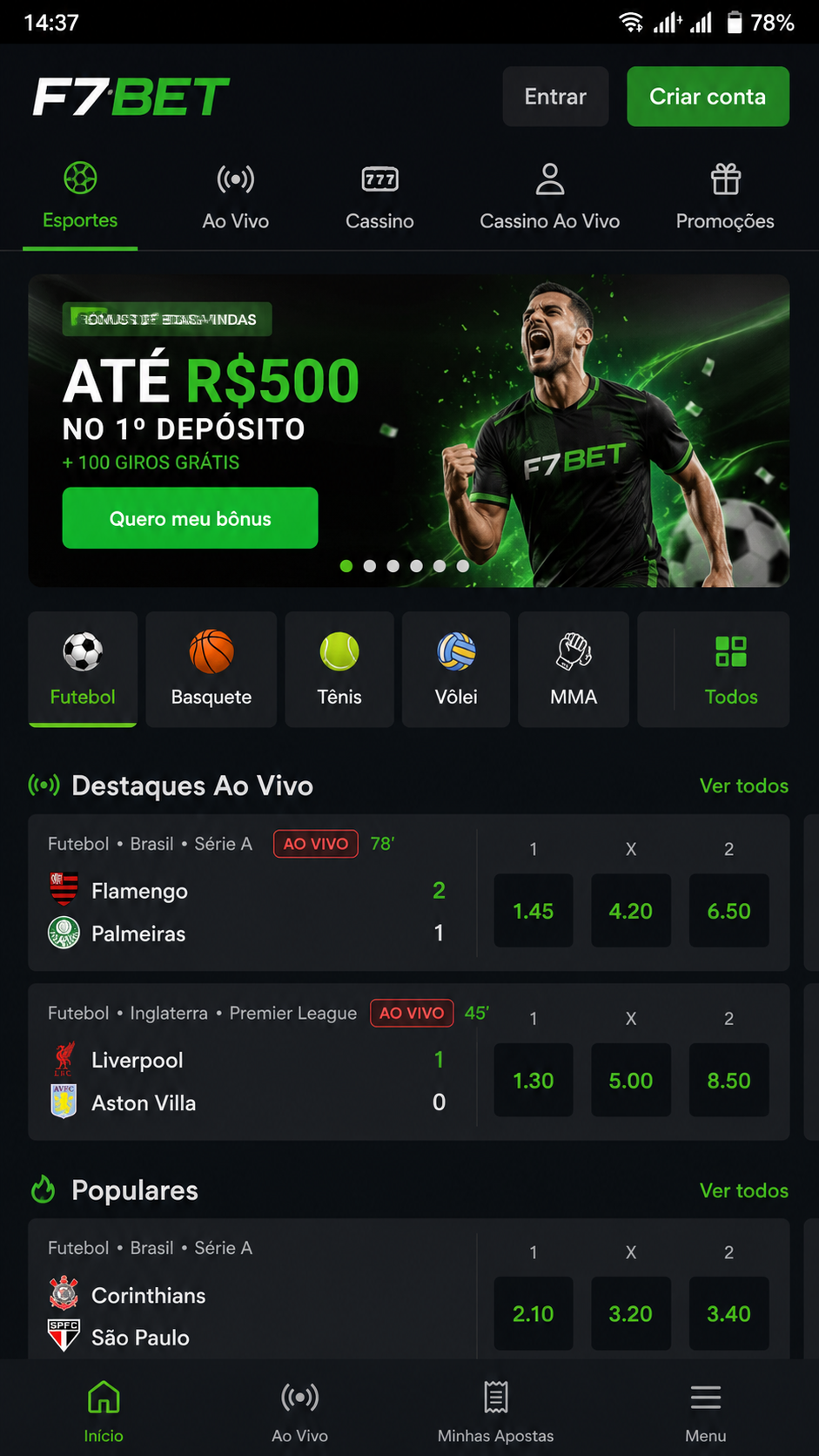 f7bet screenshot