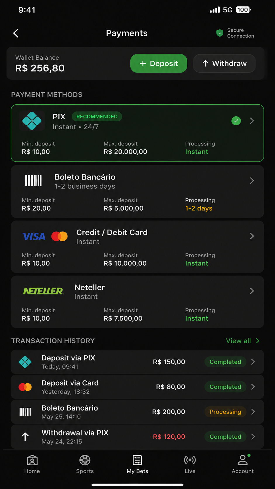 wweebet screenshot