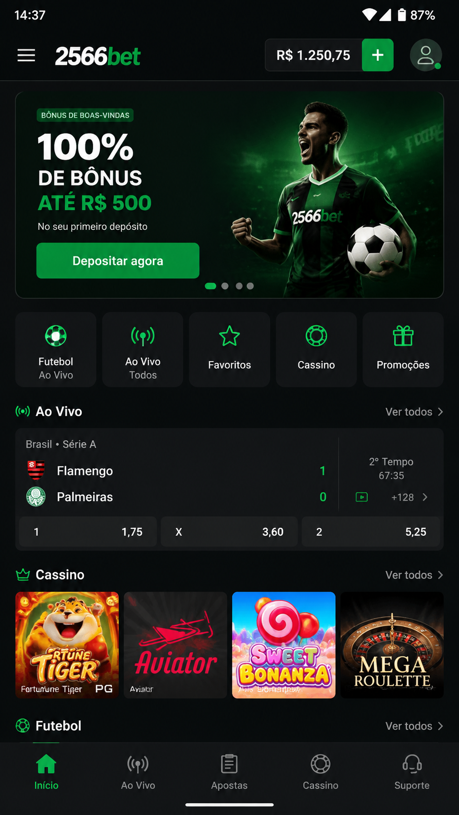 2566bet screenshot