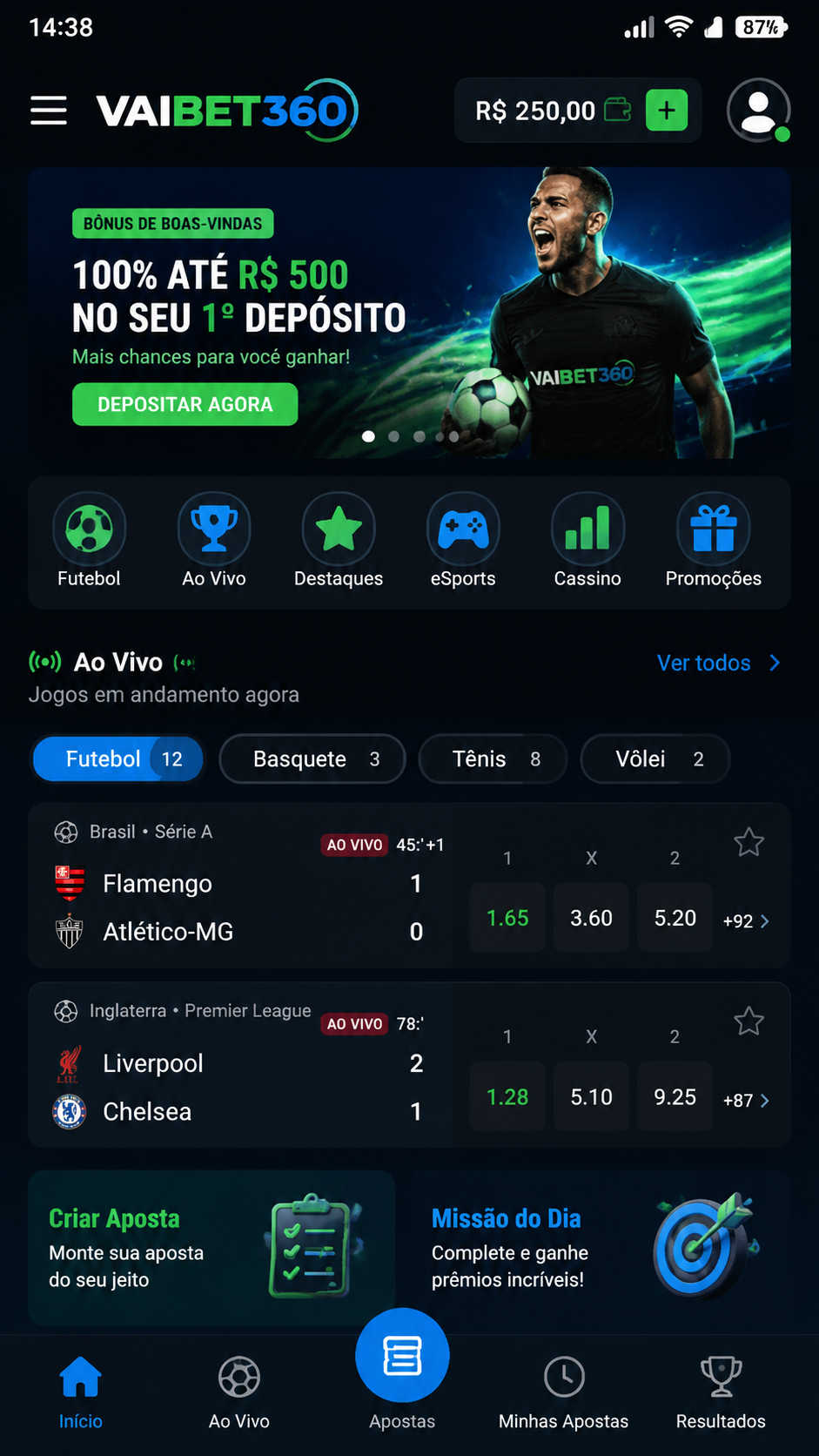 Vaibet360 screenshot
