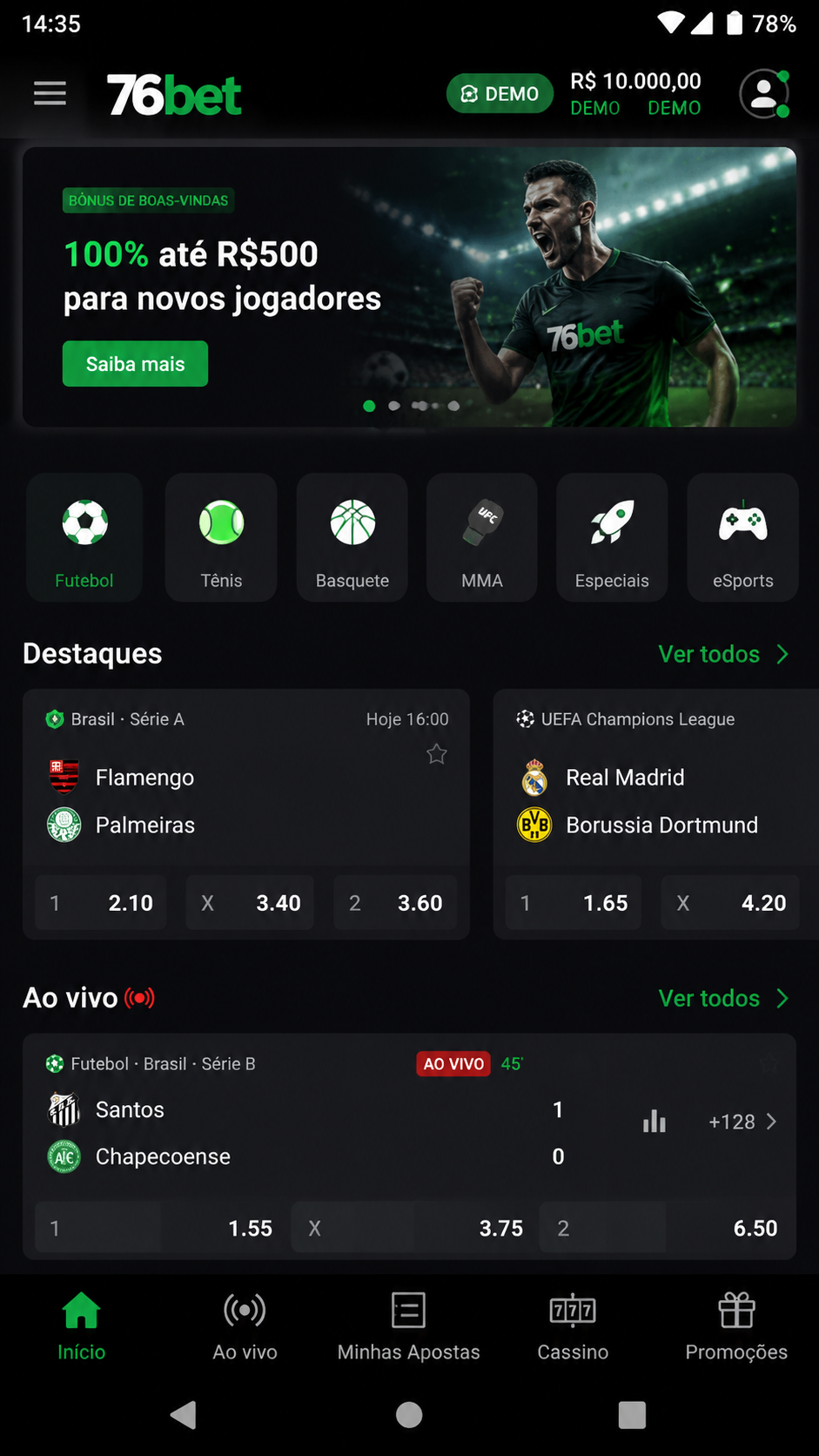 76bet screenshot