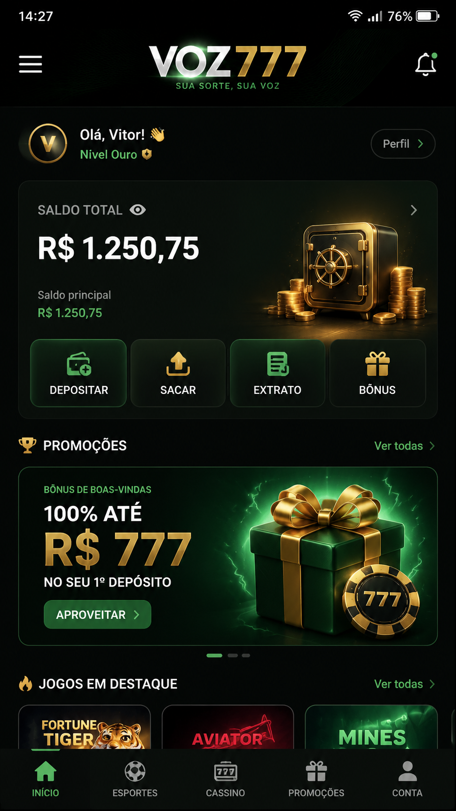 voz777 screenshot