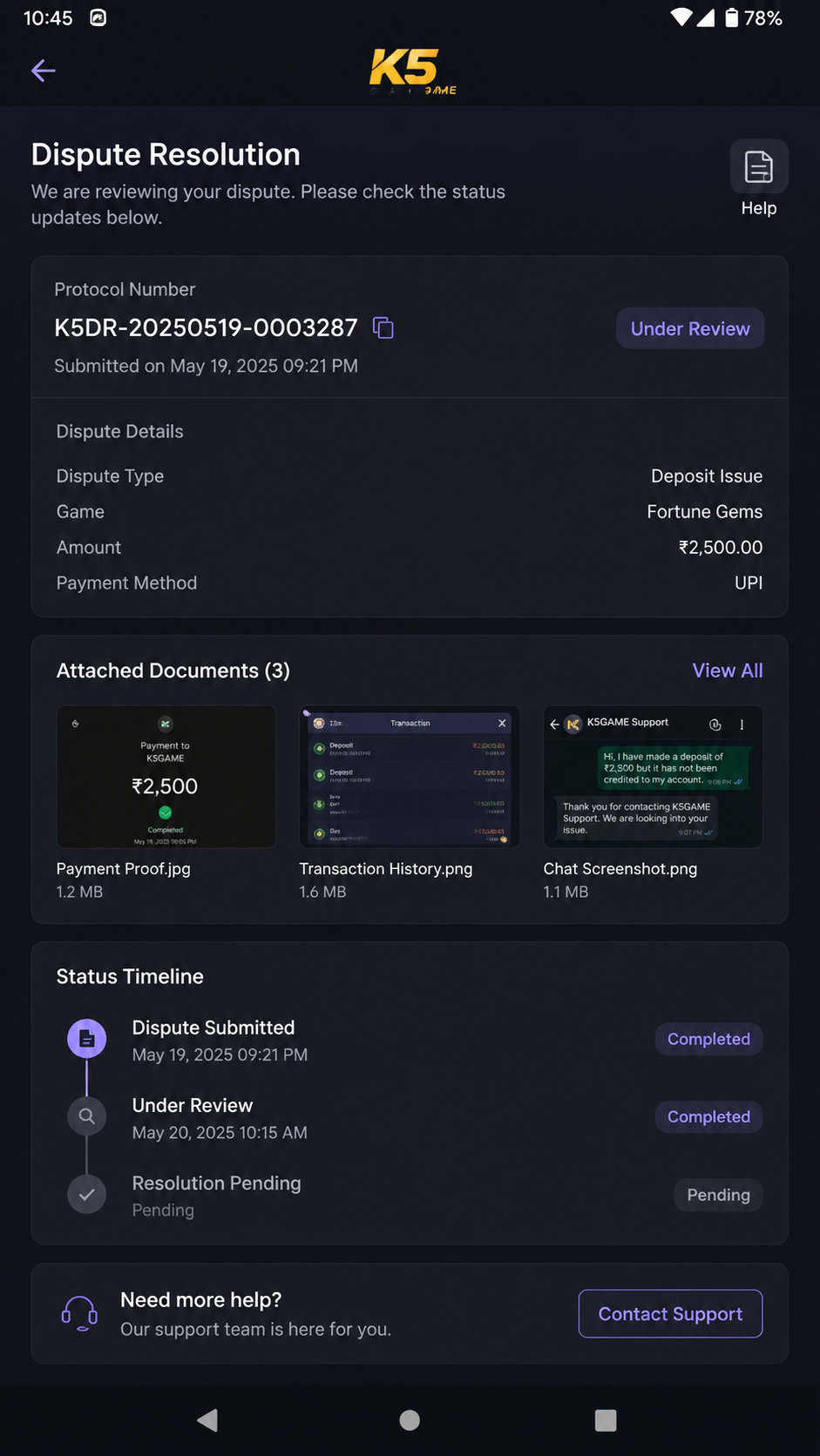 K5Game screenshot