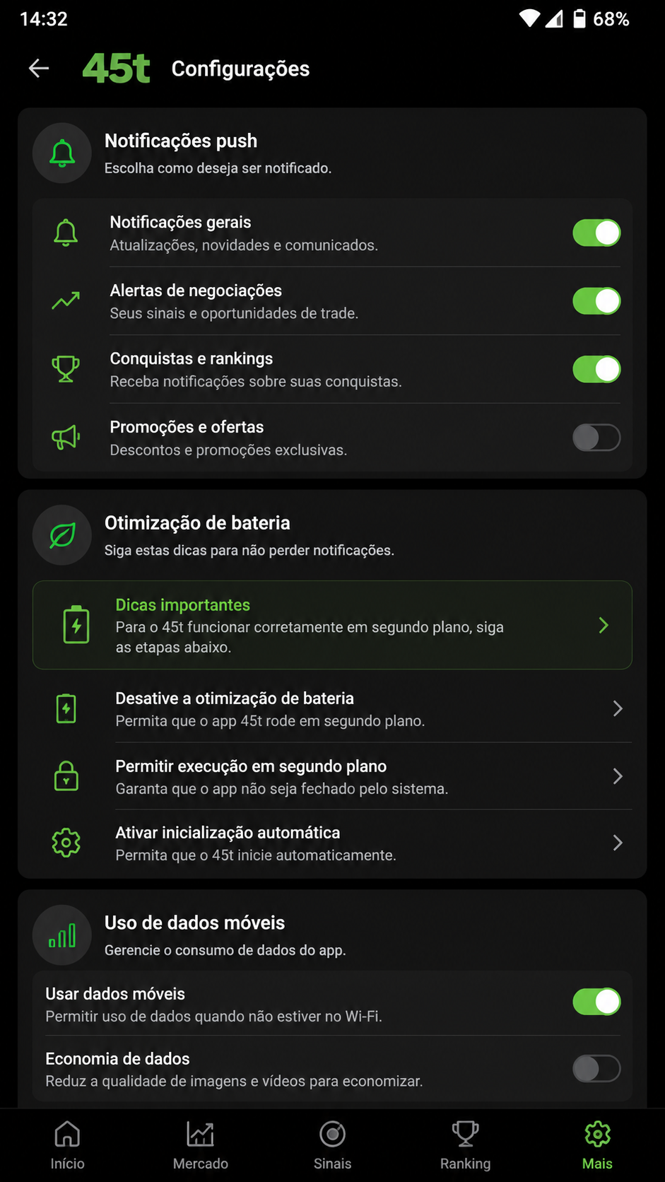 45t screenshot