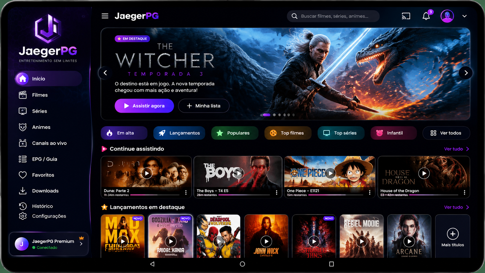 JaegerPG screenshot