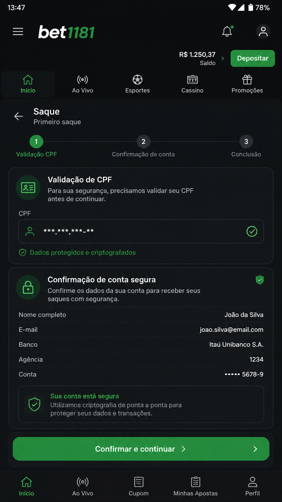 bet1181 screenshot