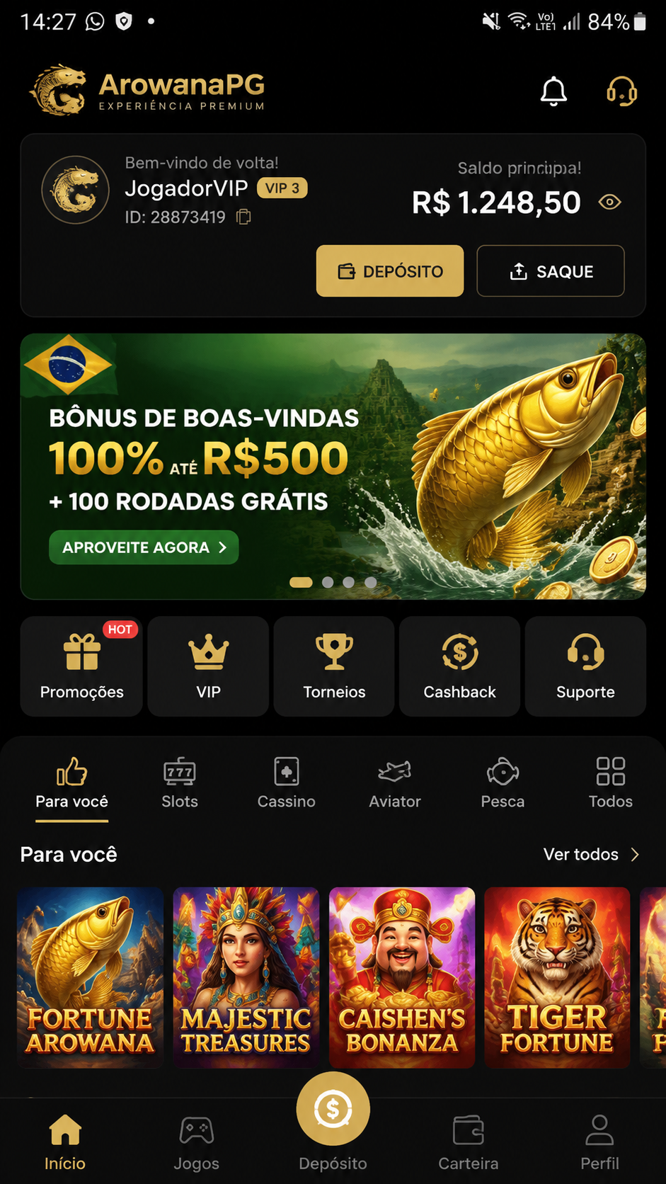 ArowanaPG screenshot