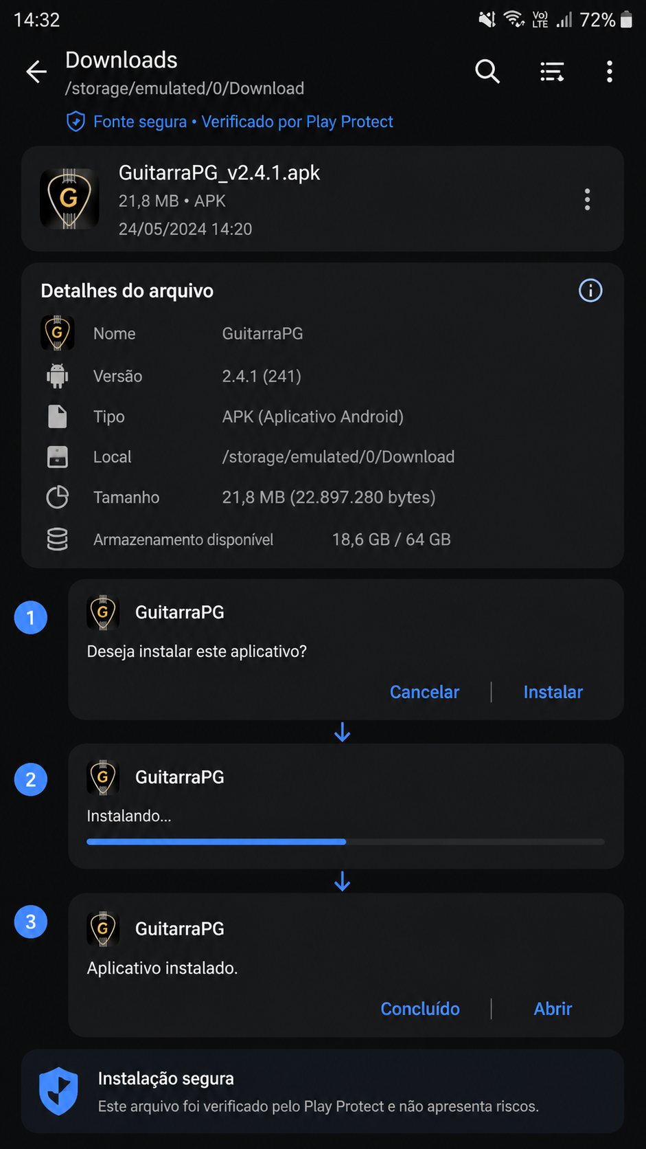 GuitarraPG screenshot