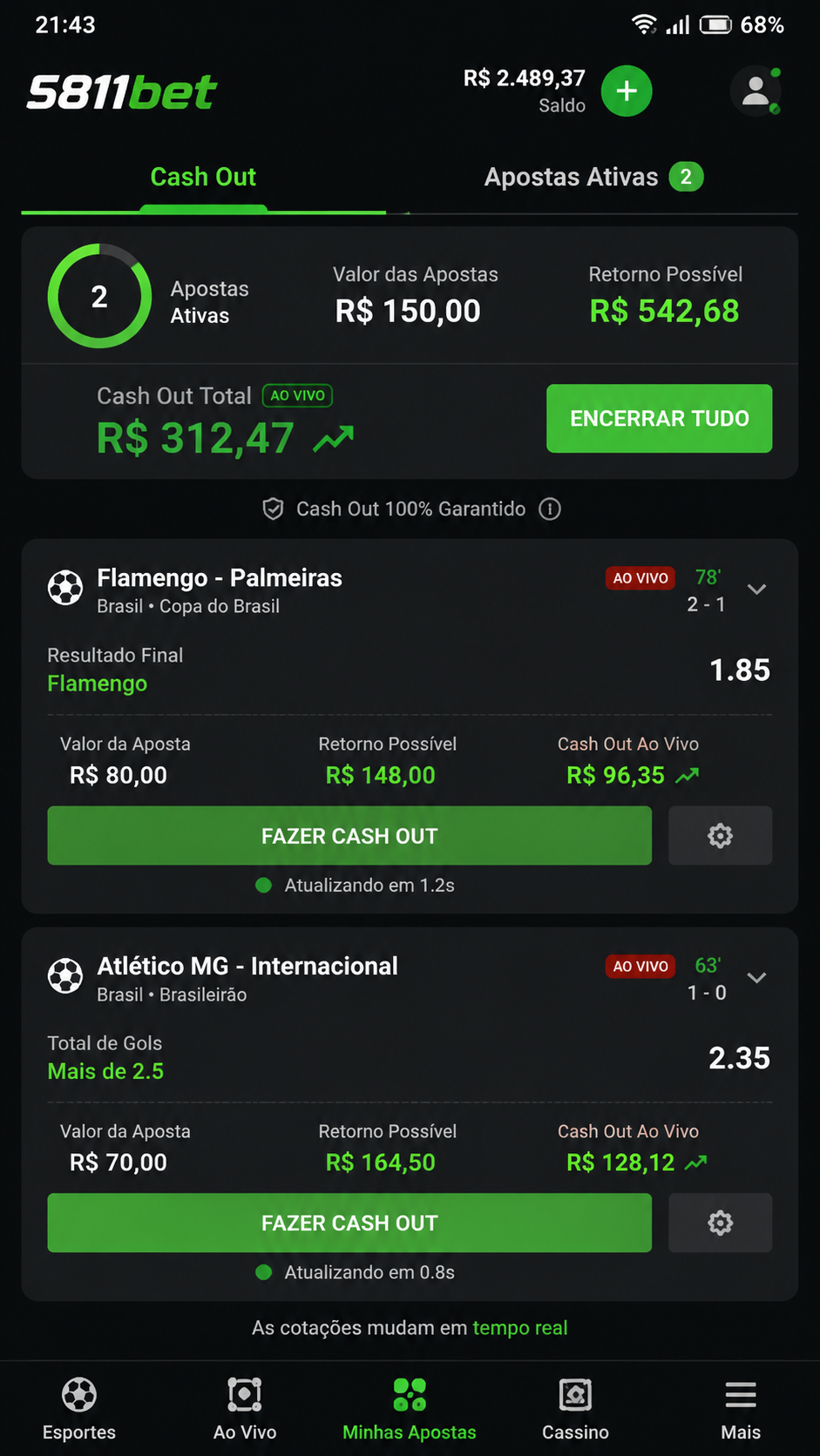 5811bet screenshot