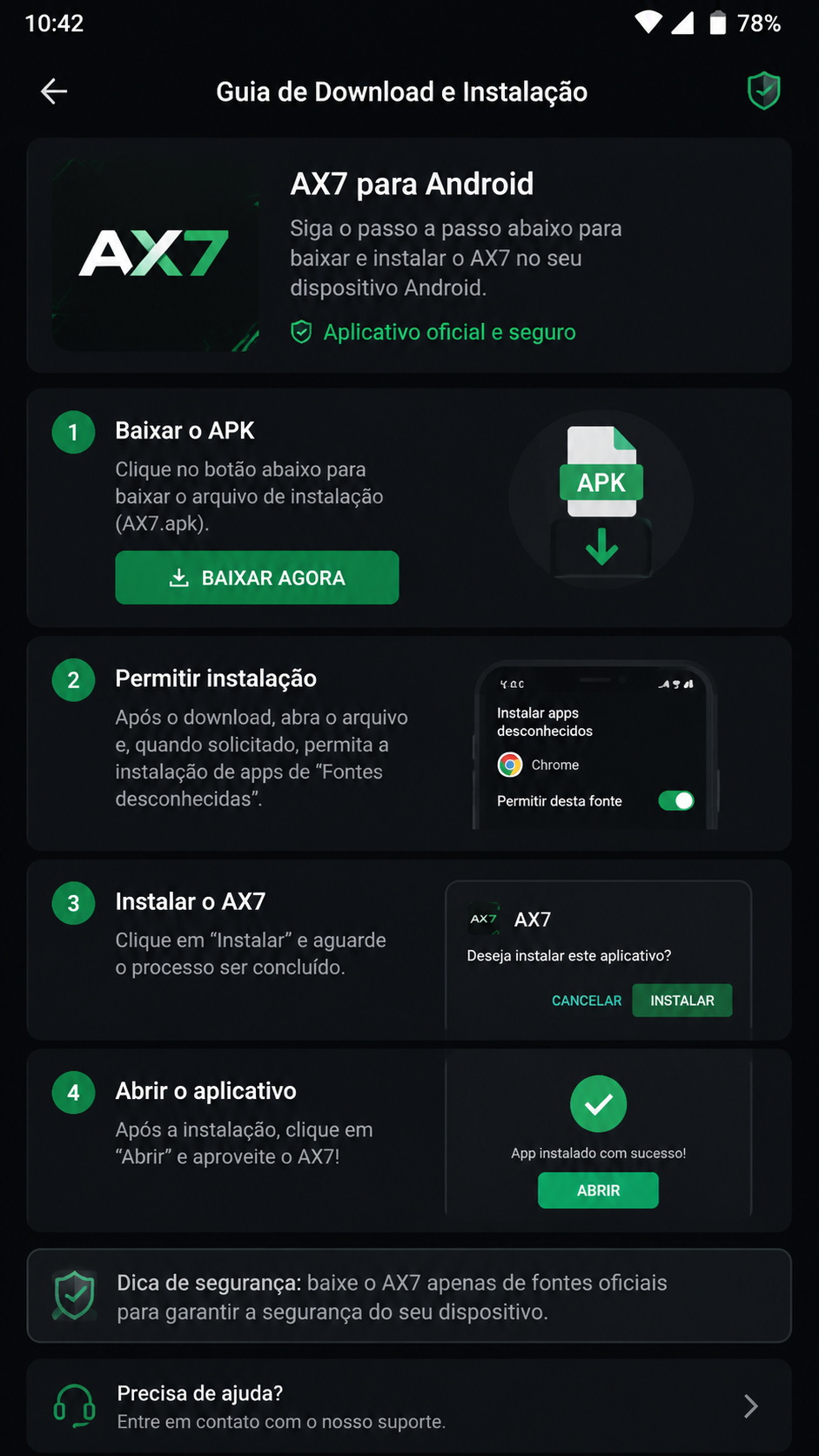 AX7 screenshot