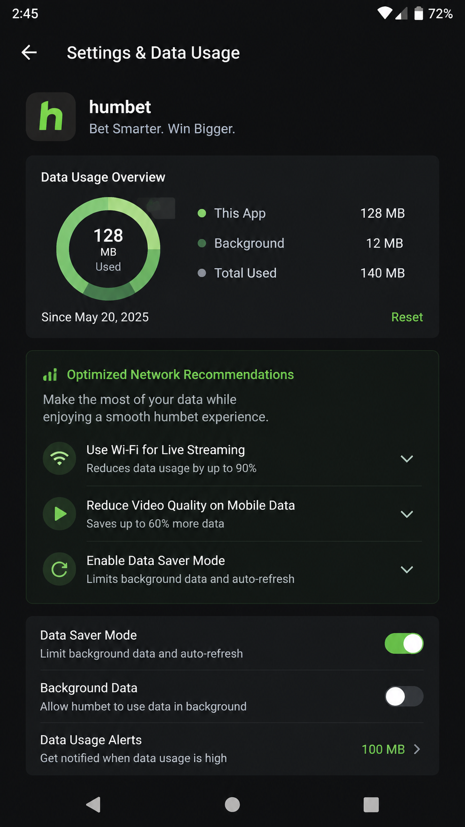 humbet screenshot
